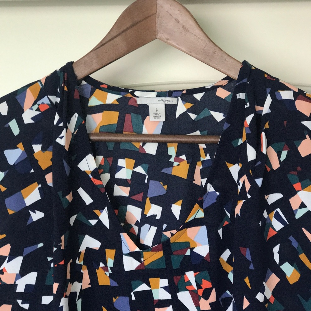 Halogen- Multicolored blouse